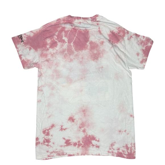 NWT Urban Outfitters Death Note Panels Pink Tie Dye Tee Size S - Picture 3 of 5
